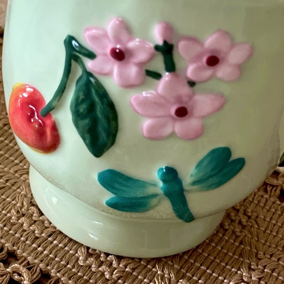 Anthropologie Mint Green Ceramic Faye Mug - Picture 3 of 8